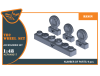Shop 1/48 TB.2 wheel set Scale Plastic Models and Accessories. Resin Parts. Clear Prop Models Online Store