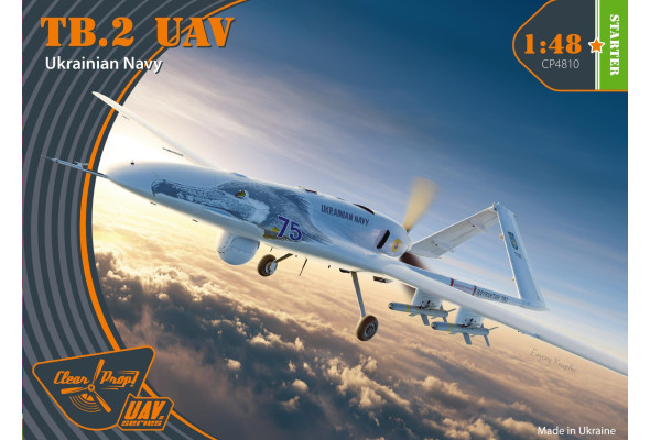 Shop 1/48 TB.2 UAV UKRAINIAN NAVY Scale Plastic Models and Accessories. Resin Parts. Clear Prop Models Online Store