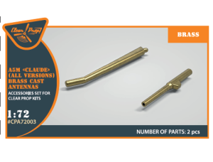 Shop 1/72 A5M Claude (early version) brass cast antennas Scale Plastic Models and Accessories. Resin Parts. Clear Prop Models Online Store