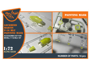 Shop 1/72 F-16 single seater for REVELL kit painting mask "yellow kabuki paper" Scale Plastic Models and Accessories. Resin Parts. Clear Prop Models Online Store