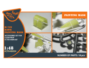 Shop 1/48 Hawk H-75 N/O for CP kit painting mask "yellow kabuki paper" Scale Plastic Models and Accessories. Resin Parts. Clear Prop Models Online Store