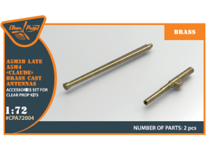 Shop 1/72 A5M Claude (late version) brass cast antennas Scale Plastic Models and Accessories. Resin Parts. Clear Prop Models Online Store
