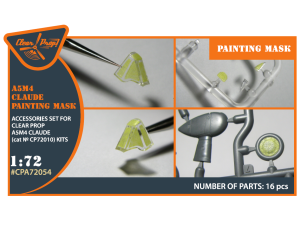 Shop 1/72 A5M4 Claude for CP kit painting mask "yellow kabuki paper" Scale Plastic Models and Accessories. Resin Parts. Clear Prop Models Online Store