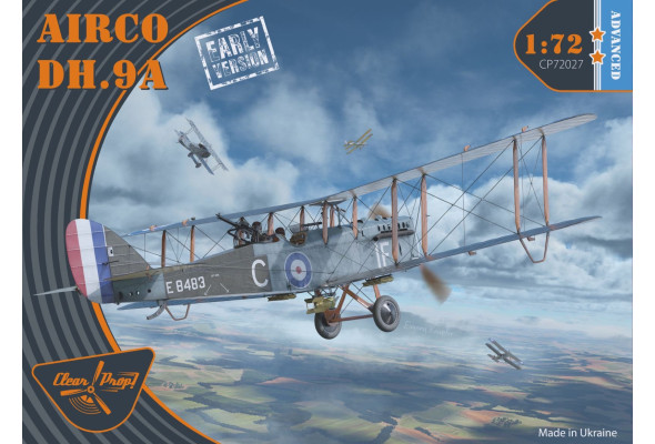 Shop 1/72 AIRCO DH.9A (early version) Scale Plastic Models and Accessories. Resin Parts. Clear Prop Models Online Store