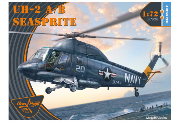 Shop 1/72 UH-2 A/B SEASPRITE Scale Plastic Models and Accessories. Resin Parts. Clear Prop Models Online Store