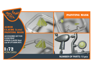 Shop 1/72 A5M Claude (late version) for CP kit painting mask "yellow kabuki paper" Scale Plastic Models and Accessories. Resin Parts. Clear Prop Models Online Store