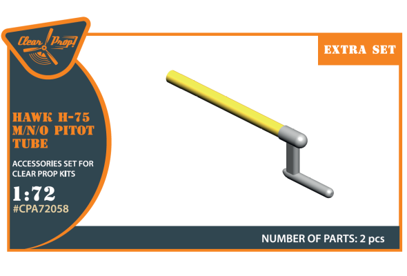 Shop 1/72 Hawk H-75 M/N/O Pitot tube Scale Plastic Models and Accessories. Resin Parts. Clear Prop Models Online Store