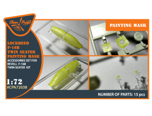 Shop 1/72 F-16B/D twin seater for REVELL kit painting mask "yellow kabuki paper" Scale Plastic Models and Accessories. Resin Parts. Clear Prop Models Online Store