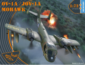 Shop 1/72 OV-1A / JOV-1A Mohawk Scale Plastic Models and Accessories. Resin Parts. Clear Prop Models Online Store