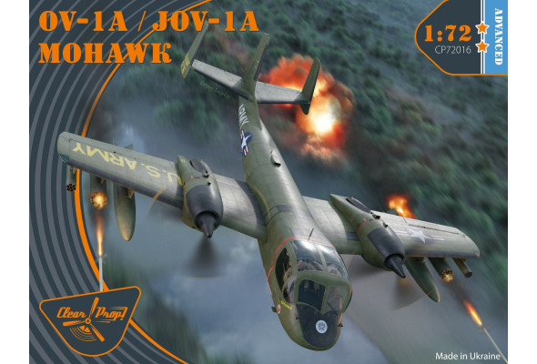 Shop 1/72 OV-1A / JOV-1A Mohawk Scale Plastic Models and Accessories. Resin Parts. Clear Prop Models Online Store