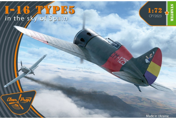 Shop 1/72 I-16 TYPE 5 (in the sky of Spain) Scale Plastic Models and Accessories. Resin Parts. Clear Prop Models Online Store