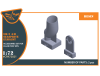 Shop 1/72 UH-2 A/B Seasprite resin exhaust Scale Plastic Models and Accessories. Resin Parts. Clear Prop Models Online Store