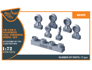 Shop 1/72 UH-2 SEASPRITE (all versions) wheel set Scale Plastic Models and Accessories. Resin Parts. Clear Prop Models Online Store