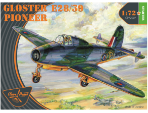 Shop 1/72 GLOSTER E28/39 PIONEER Scale Plastic Models and Accessories. Resin Parts. Clear Prop Models Online Store